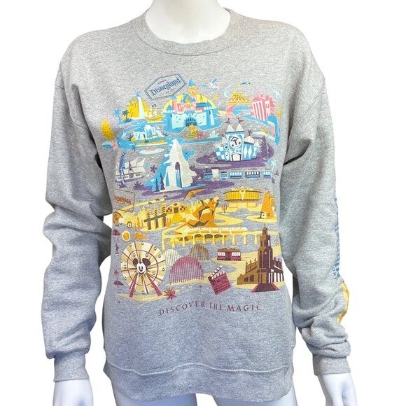 Disney Parks Authentic Original Disneyland Resort Sweatshirt Adult Size Medium - Picture 1 of 8